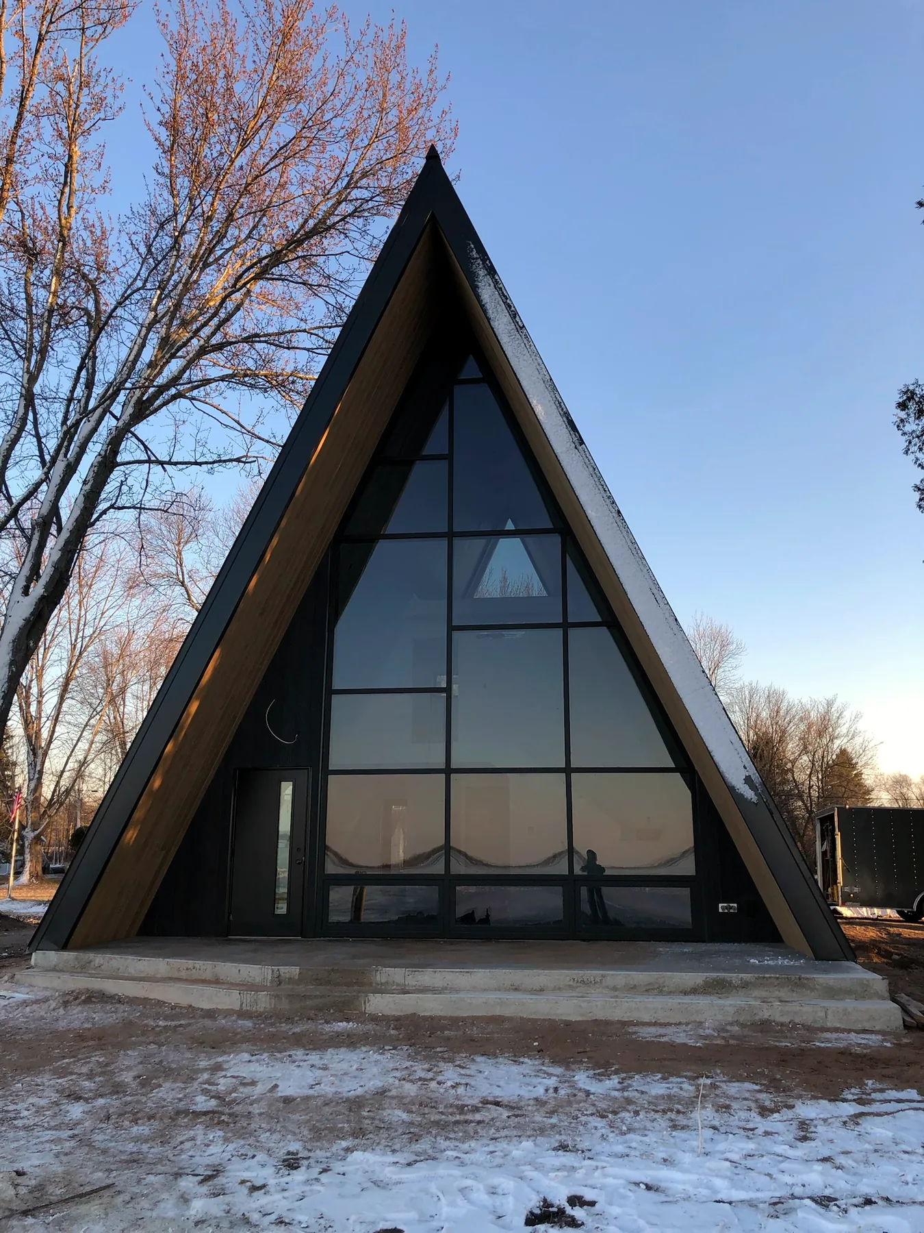 Finished A-frame custom build