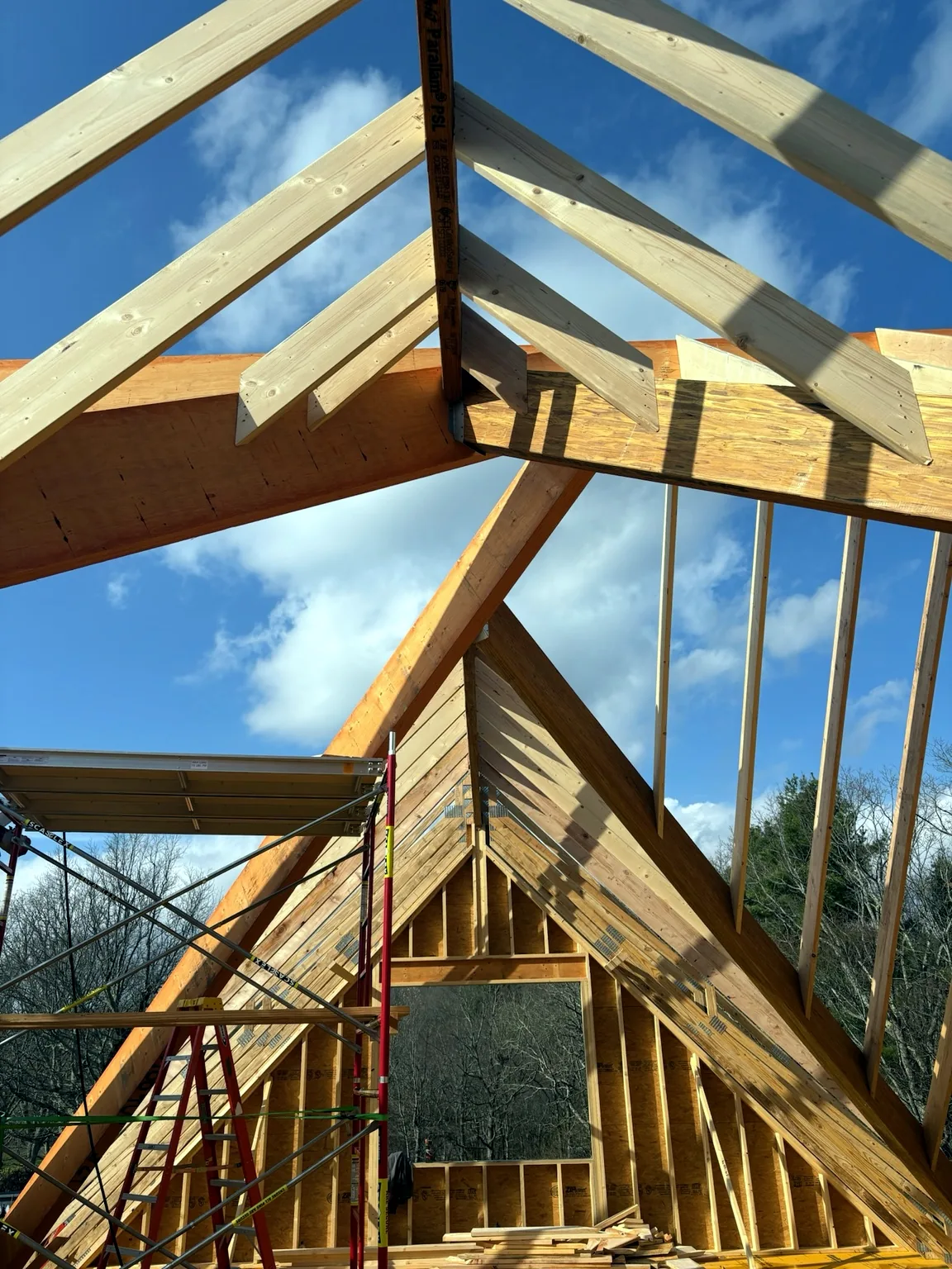 Roof framing craftsmanship